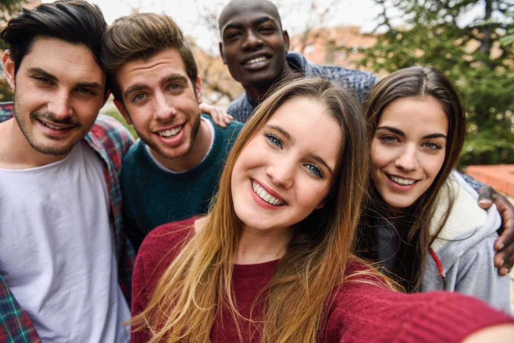 1 in 5 adults will experience mental illness in a given year. That's right 1/5 of these smiling faces is crying on the inside.